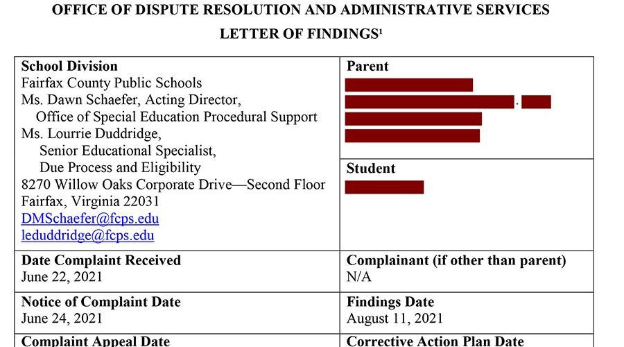 procedural due process special education