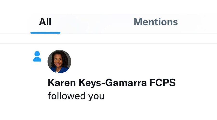 10.1.21 Karen Keys-Gamarra Twitter follower