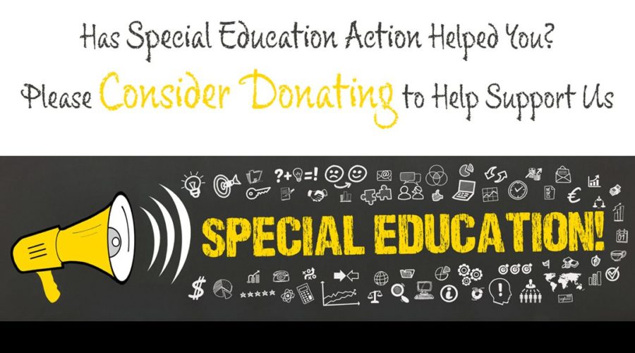 Please Donate. Has Special Education Action Helped You? Please Consider Supporting Special Education Action