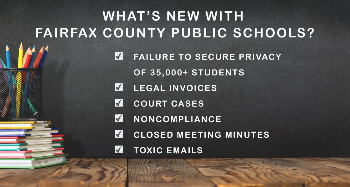 What’s New in Fairfax County Public Schools? Legal Invoices, Court